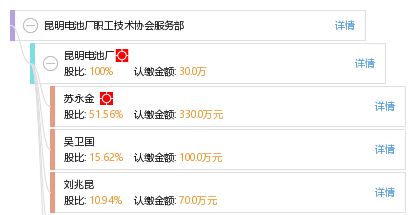 昆明電池廠職工技術協會服務部工商信息、信用報告、財務報表及聯系方式查詢指南