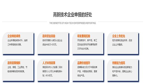 深圳市高新技術企業認定 稅收優惠、申報時間與申報條件詳解